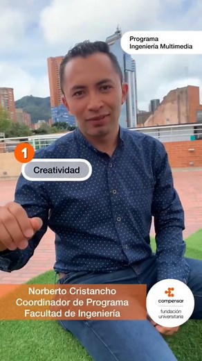 Conoce las cualidades que desarrollarás al estudiar Ingeniería Multimedia. Más información sobre nuestros programas en el link de la biografía. #UCompensar #EducaciónParaAvanzar #Ingeniería #Sistemas #Multimedia | Fundación Universitaria Compensar