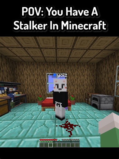 POV: You Have A Stalker In Minecraft ( FT: @yoi ) #Minecraft #mc #mcyt #funnymoments #minecraftmemes