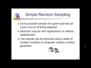 Chapter 1.3 "Sampling Methods"