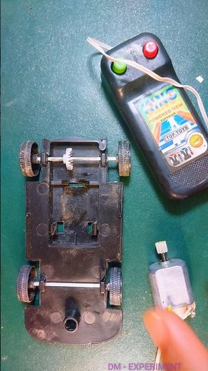 How to work remote control cars • Dc Motor • Cardboard rc cars