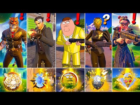 Fortnite Chapter 5 ALL Bosses, Mythics Weapons and Vault Locations! (Boss Peter Griffin,Oscar,Nisha)