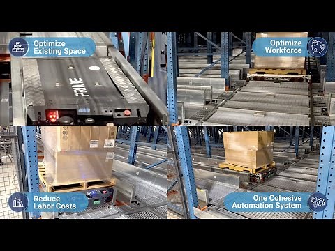 4-Way Shuttle & Pallet AS/RS Overview