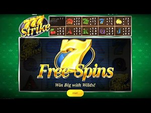 777 Strike free spins win