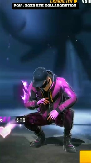 BTS Collaboration in Free Fire 2022