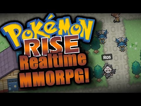REALTIME POKEMON MMO!? - PokemonRise Browser Based MMO!