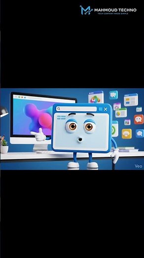 كيف يعمل الإنترنت؟ 🌐 شرح Wi-Fi والمتصفح ومحرك البحث في أقل من دقيقة #تعلم_البرمجة #تعلم_البرمجة