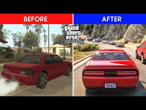How To Install Graphics Mod In GTA San Andreas - GTA Sa Graphics Mod Pc 4GB Ram