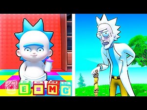 BIRTH TO DEATH OF RICK... (A Fortnite Short Film)