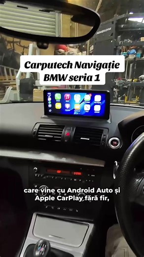 Navigație Android BMW Seria 1 E87 Carputech #carputech #bmw #bmw1series #carplay #fy @carputech