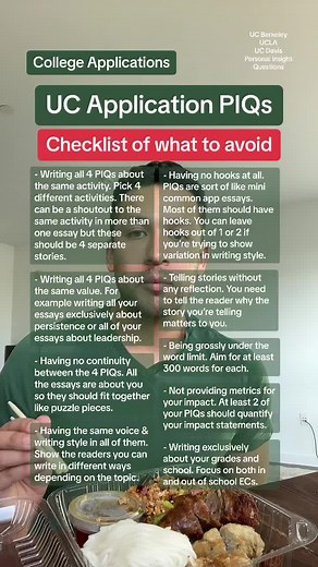 UC personal insight questions. . . . . . #uc #ucessays #ucberkeley #personalinsightquestions #piqs