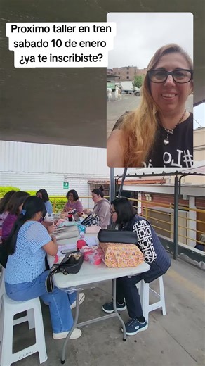 El próximo taller en la fábrica de @tren es el sábado 10 de enero (altura cuadra 14 de la av argentina) De 8:30 a 12 del dia. El costo es de 40 soles por el pdf y video tutorial del proyecto que escojas (podrás escoger entre 4 proyectos) y tendras uno adicional de regalo Los materiales se compran aparte en el local el día del taller. (No puedes ingresar con material de tu casa y la compra es por paquete de un solo color) Es requisito saber tejer a crochet #lanaterapiaperu #crochet #foryoupage #l