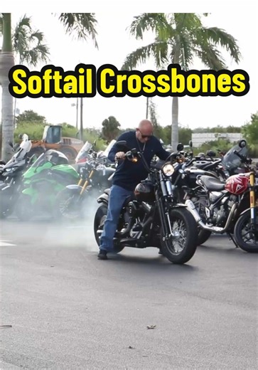 How to make the Softail Crossbones ACTUALLY comfortable to ride (swap the seat) #onlyatberts