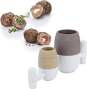 Amazon.com: Creative Meatball Maker, 2Pcs Meatball Maker Tool ​Kitchen meatball mold, Large Size Meat Baller, Multifunction Meat Baller Tongs, DIY Meatball Making Set,Home Cooking Tools: Home & Kitchen