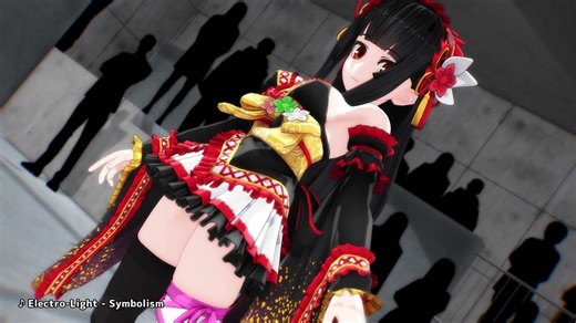 モブシルエットCC / Symbolism / 地下アトリウム【MMDアクセサリ・カメラ・ステージ配布】