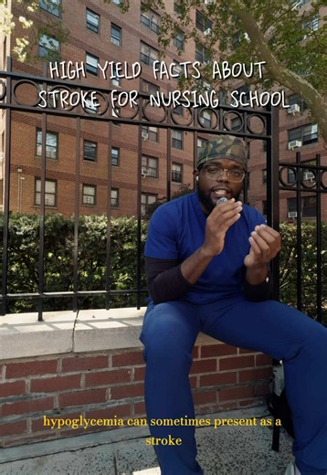 If You Suspect Stroke, Check Blood Sugar First