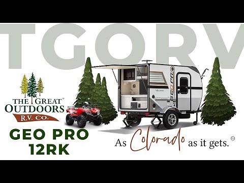 New 2021 Geo Pro 12RK Perfect Hiker Camper! Only 1,200lbs! (RV Review) [Best Campers 2020]