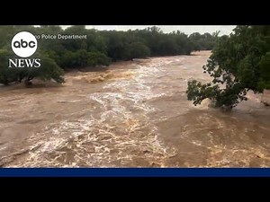 Life-threatening flash flood warnings in central Texas