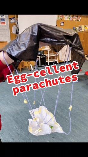 Design and Test an Egg Drop Parachute Project