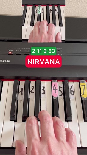 Nirvana - Come As You Are Piano Tutorial