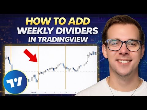 How To Add Weekly Dividers in Tradingview