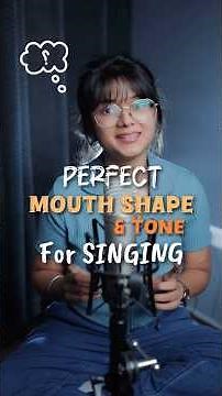 Perfect MOUTH SHAPE & TONE for Singing - Beginner Vocal Music Tip #vocalcoach #indianmusic