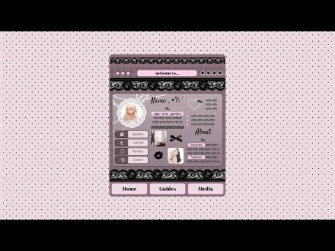 dark coquette core carrd tutorial!