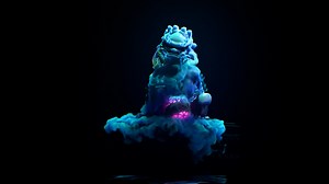 Turbulence FD | Redshift - smoke simulation