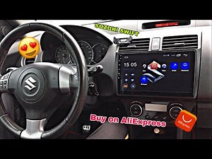 Install DVD GPS Android 10,1“ SUZUKI SWIFT Bluetooth Aux Usb ( AliExpress )