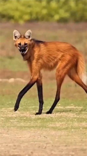 SHATHAN PRIYAN on Instagram: "Human wolf wonder of Brazil!?- Maned wolf - Shathan Priyan #manedwolf #shathanpriyan #instagood #viral #vijay"