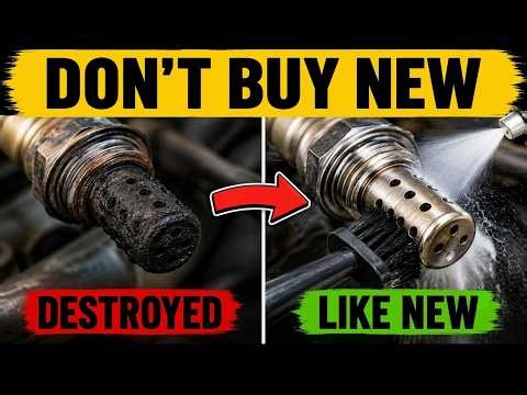 Your O2 Sensor Isn't Dead. It's Dirty! Here's the 5 Minute Fix