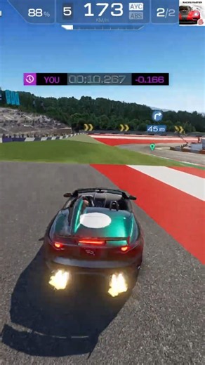 HIGH SPEED Jaguar F-Type racing #racingmaster