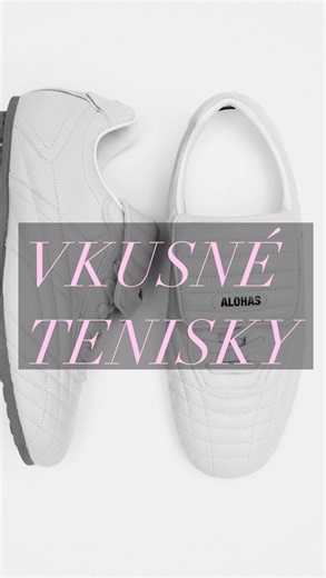Elegantní a šik tenisky - vkusné alternativy k Nike a Adidas / šaty; @denisanovadnb & @klaranademlynskaofficial / kabelka: @armadiocz / make-up; @terezavisage / lokace; @mo_prague V tomto videu Vám doporučuji několik značek tenisek, (nic z toho není spolupráce, proto nejsou označeny - vyhledejte na netu), které Vám pomohou vypadat elegantně a šik. Mluvím o značkách jako Veja Campo, Saye Modelo, Alohas 490, Gola Torpedo a Bobbies. Tyto tenisky se vyznačují minimalismem, udržitelností a kvalitními