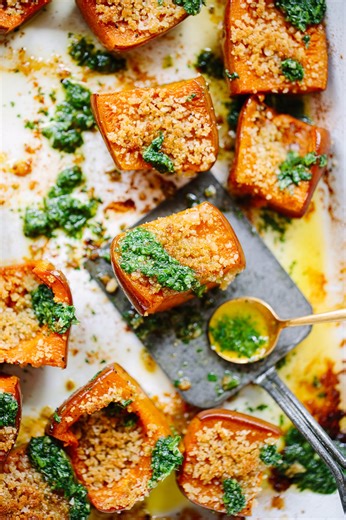 Roasted Honeynut Squash with Parmesan