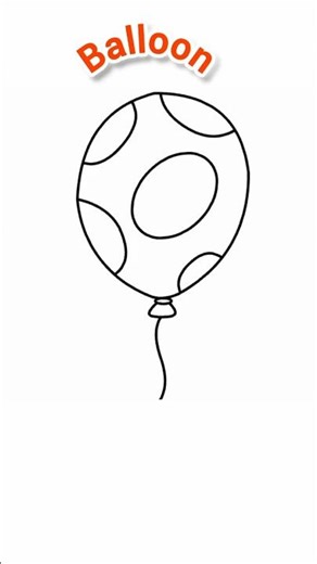 Balloon 🎈 #painting #art #coloring #drawing #balloon