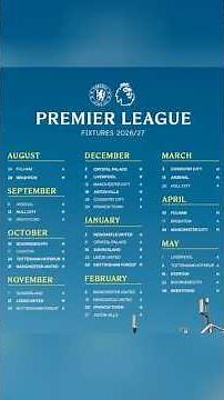 🚨 Chelsea's 2026/27 Fixtures Are HERE! 👀💙