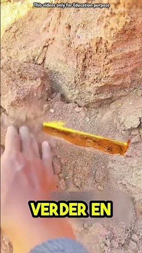 Found 1 kilo of gold while digging… 😱💰✨