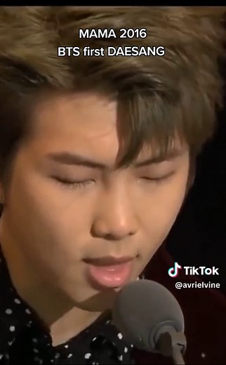 BTS First Daesang Win at MAMA 2016