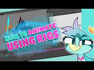 Harmony - How to do cutout/puppet/rig animation(Harmony)