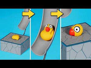 The Most Intense Blender 3D Physics Simulation [Compilation] 💥 | Duck Experiments