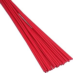 Polyvance Red Polypropylene Plastic Welding Rod, 1/8" Diameter, 30 Ft.