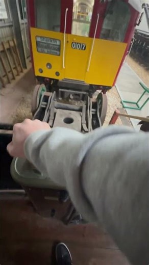 Operating the tram #train #railway