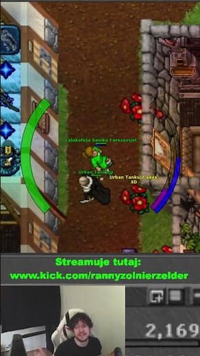 Ever get stuck trying to pass another player in Tibia?! I've got a fix for that! XD #tibia #mmorpg