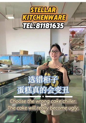 Attention, if you choose the wrong chiller, the cake will really become ugly!#chiller #cakechiller #commercial #refrigerator #冷柜供应商