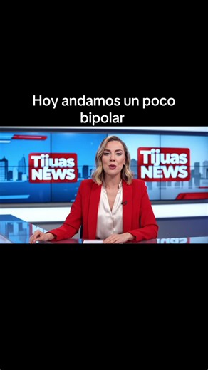 Hoy andamos un poco bipolar #tijuanews #noticiashumoristicas #bipolar #Humor #noticiasgraciosas