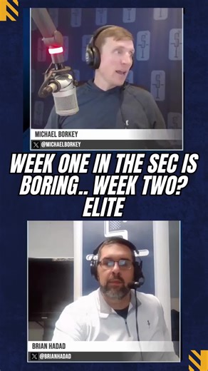 Week Two SEC Football Analysis