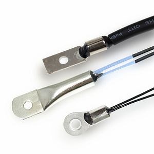 [Hot Item] Aluminum Housing Ntc Thermistor Sensor with Mounting Hole M4 M6 M12 Battery Pack Ntc Sensor Stainless Steel Housing for BMS