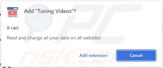 Tuning Videos Adware