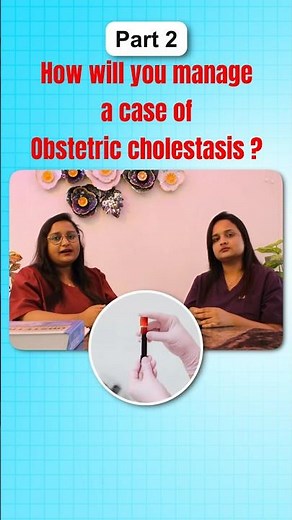 How will we manage for a case of obstetric cholestasis ?