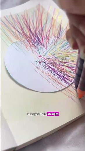 Art journal with me - Tying 5 pens together to CALM MY NERVOUS SYSTEM ✍️ | Day 48 #artastherapy