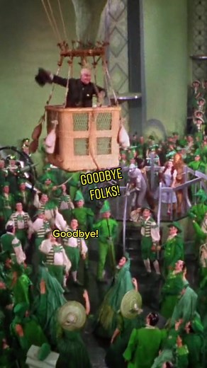 Emotional Goodbye in The Wizard of Oz Scene